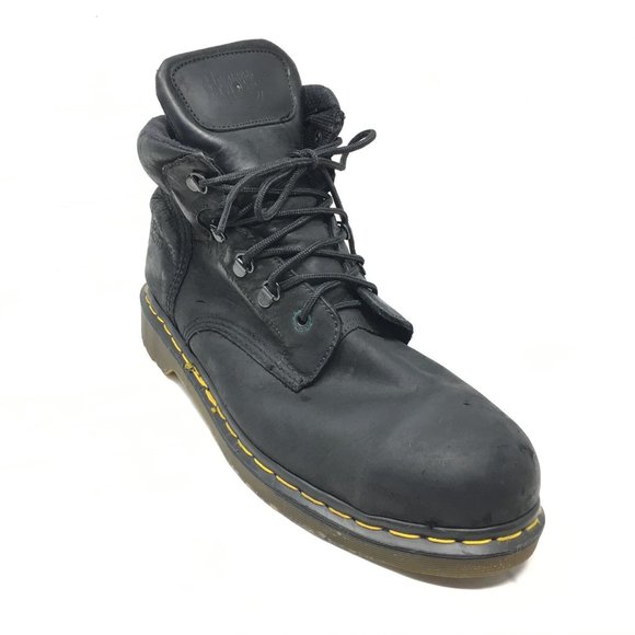 Dr Martens England Steel Toe Boots Size 12/13 US main image 4